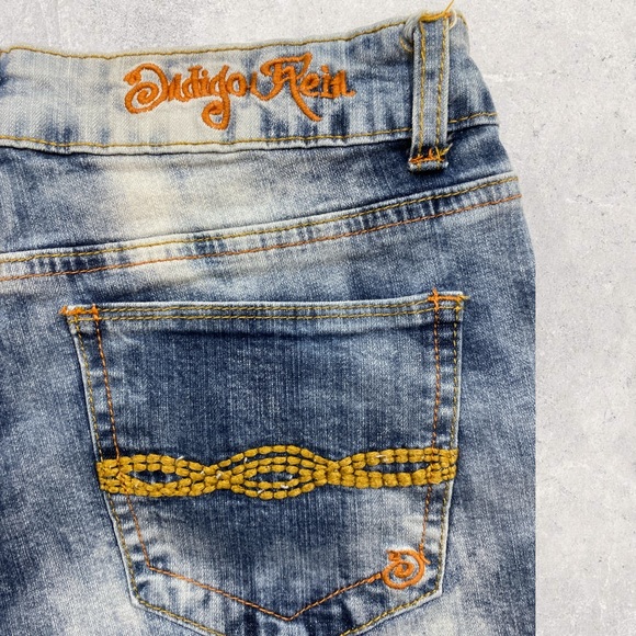 Indigo Rein Perfectly Distressed Destroyed Jeans - Size 9 - Picture 11 of 11